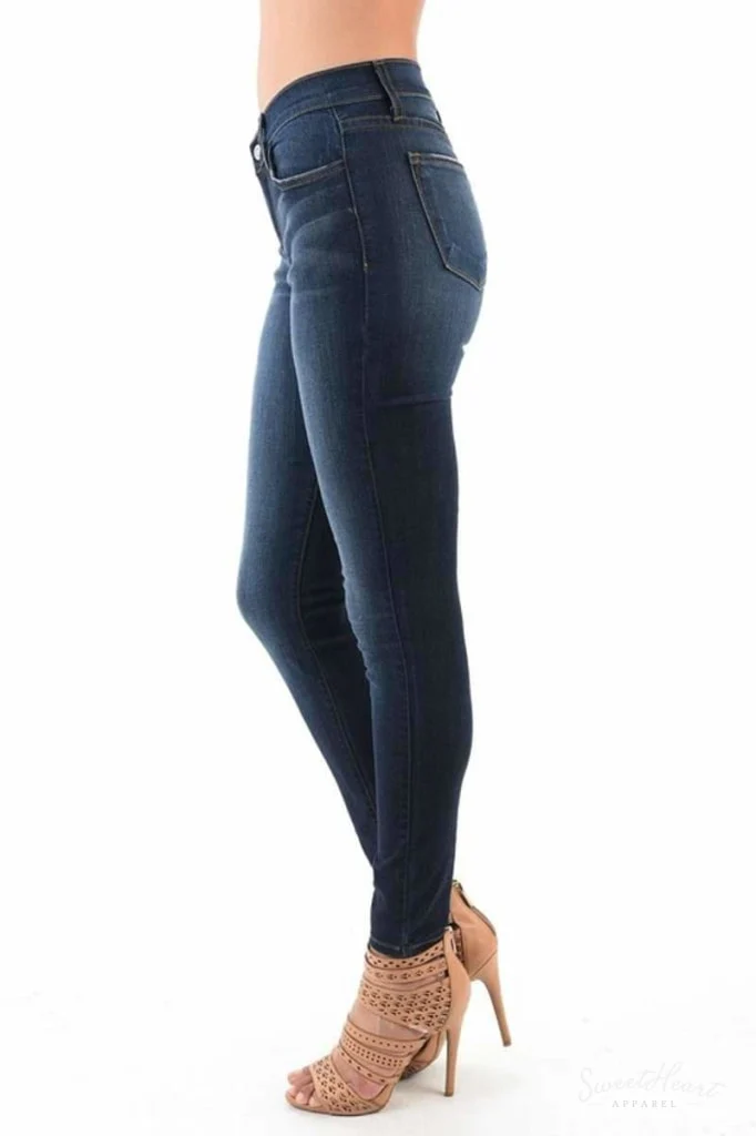 Always Stand Tall - Dark Skinny Jeans - Image 4