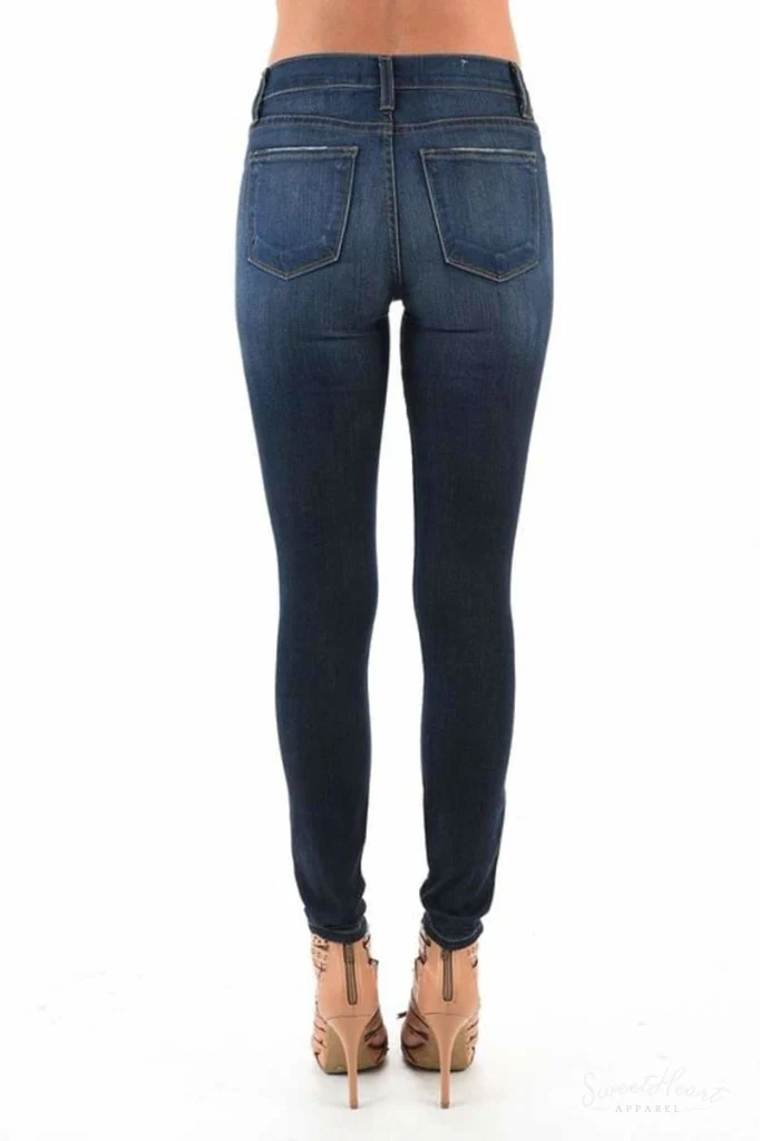 Always Stand Tall - Dark Skinny Jeans - Image 5