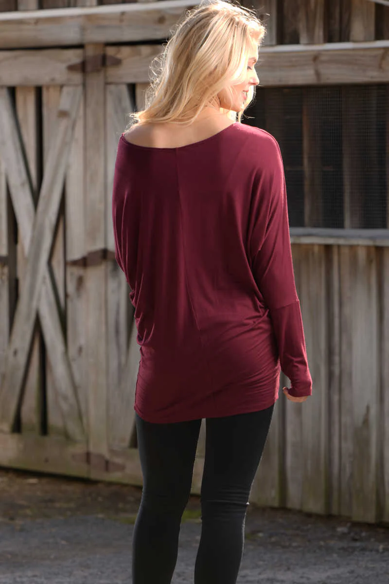 Get the Inside Scoop - Dolman Shirt - Image 6