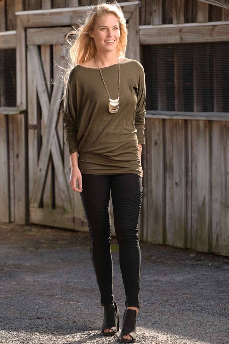 Get the Inside Scoop - Dolman Shirt - Image 7