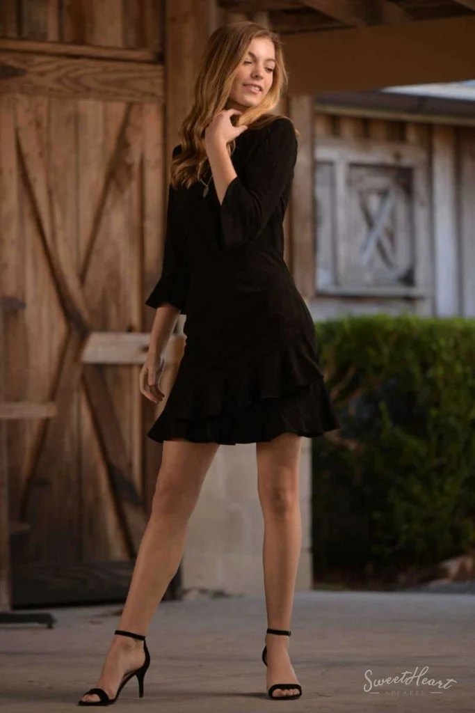 Haute Off the Runway - Ruffle Dress - Image 3