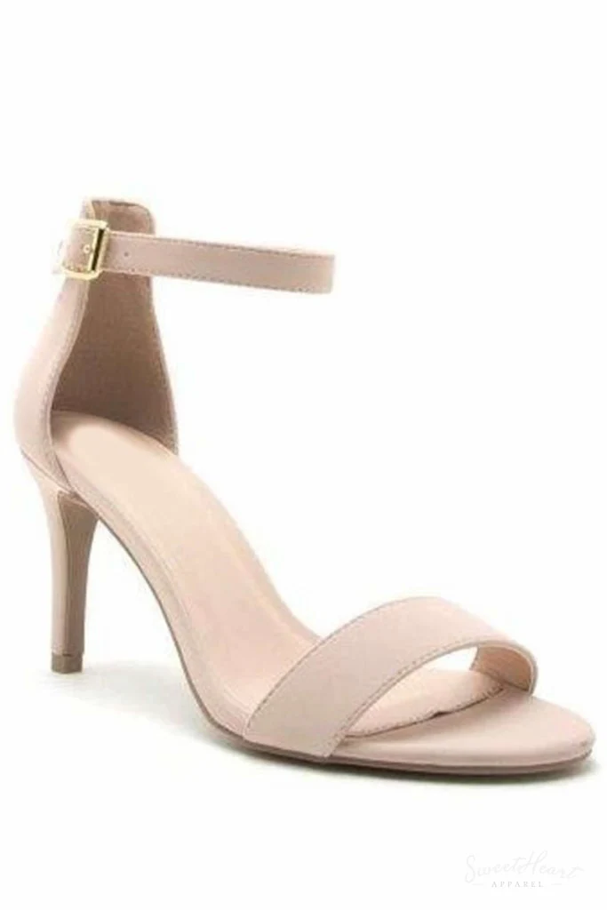 Pretty Please Pumps - Nude Heels - Image 3