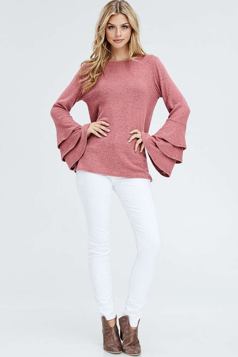 Rule The Scene - Bell Sleeve Sweater - Image 5